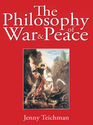 cover image of The Philosophy of War and Peace